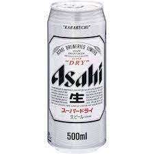 Пиво Асахи 0.5л супер драй 5% ж/б*24 Япония