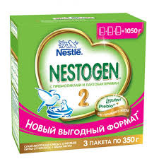 Смесь Нестле Нестожен №2 350гр*3 молочная с предио/лактобактерии*4 