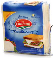 Сыр плавленный Гальбани Моцарелла 150гр 45% ломтевой*15 (БЗМЖ)