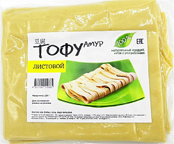 Продукт соевый Тофу 220гр листовой ТофуАмур