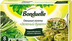Галеты овощные Зеленый букет 300гр Бондюэль*12
