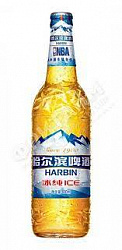 Пиво Харбин 0.5л светлое 3.6% (синяя)*12 Китай ст/б