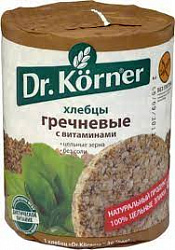 Хлебцы Доктор Кернер 100гр гречневые витаминизированные*20