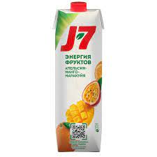 Нектар J7 0,97л Апельсин/манго/маракуйя *12