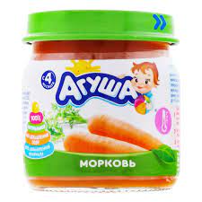 Пюре Агуша 80гр Морковь*8