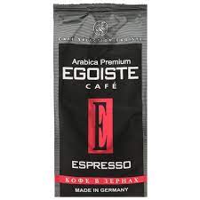 Кофе Эгоист Эспрессо 250г в зернах*12