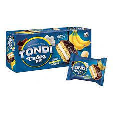 Печенье Тонди Чоко пай 180гр Банан*16 РВВ603