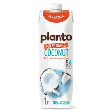 Напиток Планто 1л 1,2% кокосовый без сахара*12