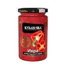 Икра Кубаночка 350гр из болгарского перца*12