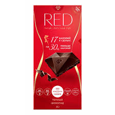 Шоколад Ред 85гр темный  класссический 50% б/сахара*12