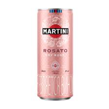 Напиток Мартини Розато 0,25л 10% розовое п/сухое*24