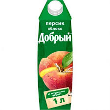 Напиток Добрый 1 л Яблоко-Персик*12