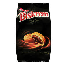 Печенье Бискрем 180гр с какао кремовой начинкой*12