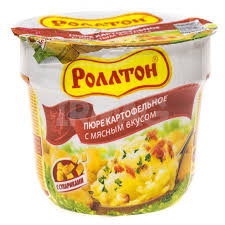 Пюре картофельное Роллтон 40гр мясной вкус*24*12