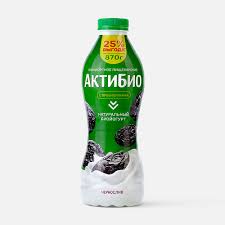 Йогурт Актибио 870гр 1.5% чернослив*6