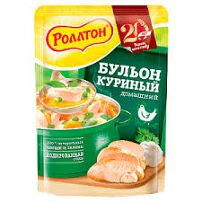 Бульон Роллтон 90гр домашний куриный*24*12