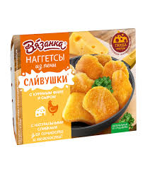 Наггетсы Вязанка 250гр С Куриным филе/сыром ф/в*6