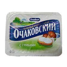 Продукт плавленый с сыром Плавыч 180гр Очаковский с грибами ванна*24