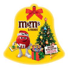 Подарочный набор M&Ms & Frends 168г Марс Колокольчик*13