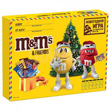 Подарочный набор M&Ms & Frends 577г Марс Большая посылка*8