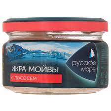 Икра мойвы 165гр с лососем Русское море*6