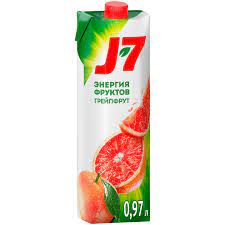 Нектар J7 0.97л Грейпфрут*12