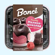 Мороженое Торт Эскимос 400гр Бончи малина /шоколад*4