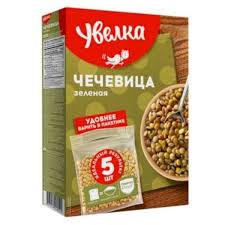 Крупа Увелка 5*80гр чечевица *6