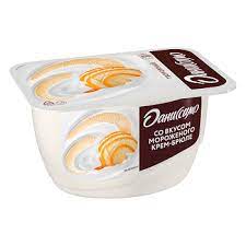 Творог Даниссимо 110гр Мороженое крем брюле 5,5%*8 БЗМЖ