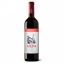 Вино Амра 0,75л 11% красное п/сух Абхазия