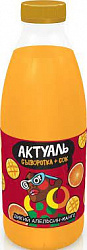 Напиток сывороточный Актуаль 930гр с соком Апельсин-манго*6 БЗМЖ