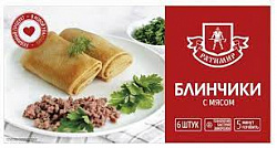 Блинчики Ратимир 420г с мясом и рисом