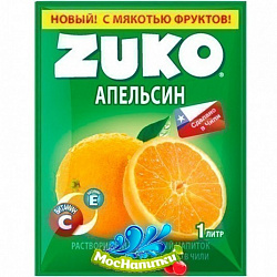 Напиток растворимый Зуко 20гр Апельсин*12