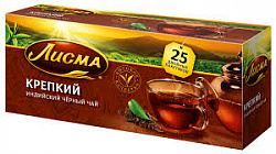 Чай Лисма 25пак крепкий*27