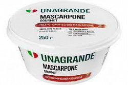 Сыр Маскарпоне Унагранде 250гр мягкий 80% *6 (БЗМЖ)