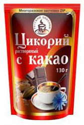 ДП Цикорий растворимый 130г с какао*12 Русский цикорий