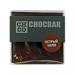 Шоколад ШокоБар 60гр Острый Чили/Темный*32