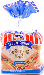 Хлеб Сандвичный Харрис 470г пшеничный пакет