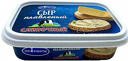 Сыр плавленый Экомилк 200гр сливочный МСЖ 55% *18(БЗМЖ)