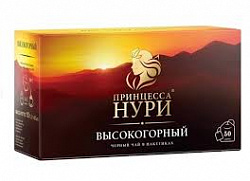 Чай Принцесса Нури 50 пак Высокогорный с ярлыком*18 