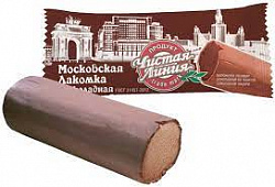 Мороженое Чистая Линия 80гр Московская лакомка шоколадное*30