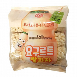 Зерна рисовые Маммос 70гр воздушные/ вкус йогурта*20 Корея