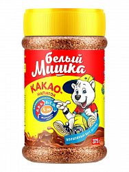 Какао Белый мишка 300гр гранул ПЭТ*12