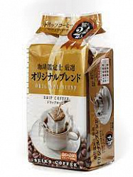 Кофе Сейко 8гр молотый дрип-пакет*12 