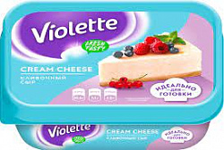 Сыр творожный Карат Виолетта 180гр сливочный *12 (БЗМЖ)