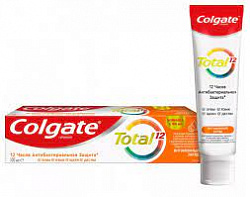Зубная паста Колгейт 100мл Тотал 12 Витамин С*48