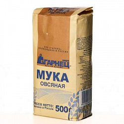 Мука Гарнец 500гр овсяная*6