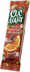 ДП Батончик Ол'лайт 30г Шоколад/апельсин *25