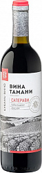 Вино Кубань Таманский полуостров 0,7л 12,5% Сапевари красное п/сл*6 Россия