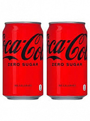 Напиток Кока-Кола Зеро 350мл ж/б*24 Япония
